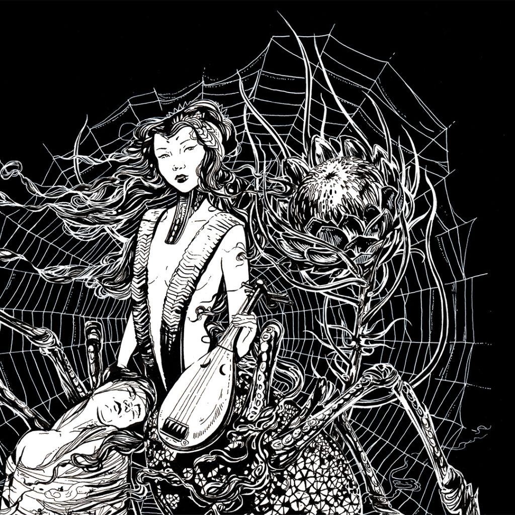 Yokai: Jorogumo - detail